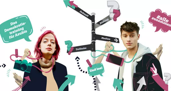 Startbild der Homepage "Läuft bei Dir!"