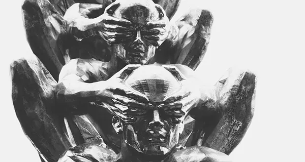 Symbolbild: Wegschauen. Foto: Unsplash / Jeremy Lishner. 